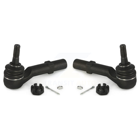 Front Outer Tie Rod End Pair For Chevrolet GMC Sierra 1500 Silverado Avalanche Cadillac K72-101371
