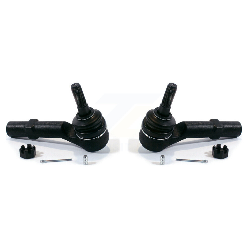 Front Outer Tie Rod End Pair For GMC Acadia Buick Enclave Chevrolet Traverse Saturn K72-101372