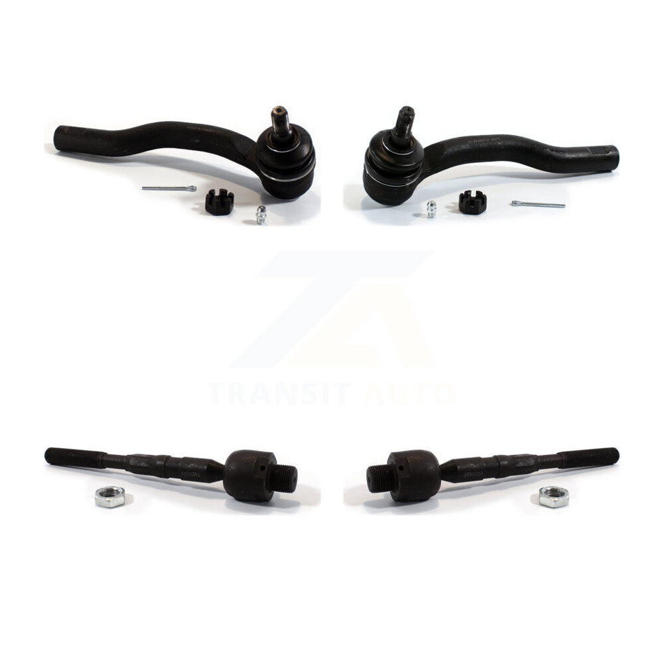 Front Outer & Inner Steering Tie Rod End Kit For Ford Edge Lincoln MKX K72-101413