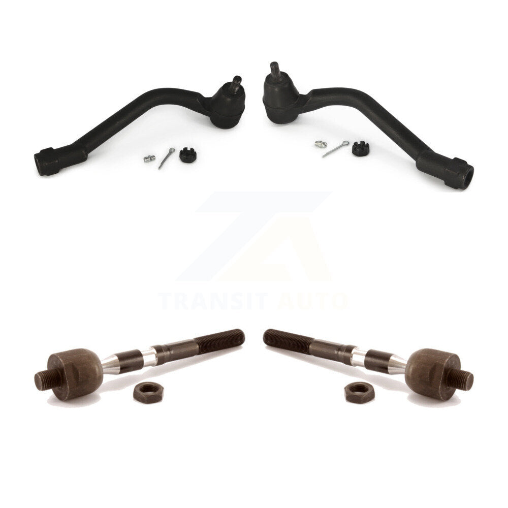 Front Outer & Inner Steering Tie Rod End Kit For Hyundai Sonata Kia Optima Cadenza Azera K72-101425
