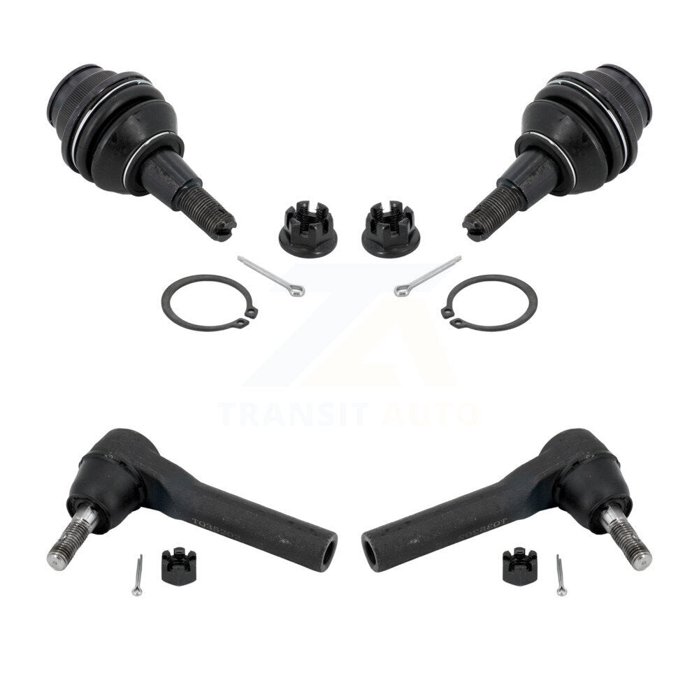 Front Ball Joint & Tie Rod End Kit For GMC Chevrolet Sierra 1500 Silverado Tahoe Yukon XL K72-101452