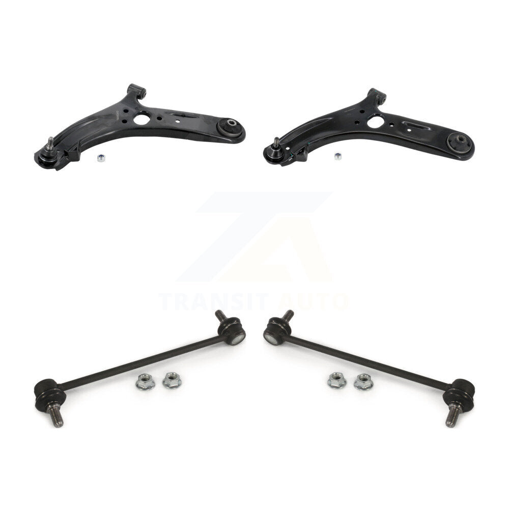 Front Suspension Control Arm & Ball Joint Assembly Link Kit For 2012-2017 Hyundai Accent K72-101482