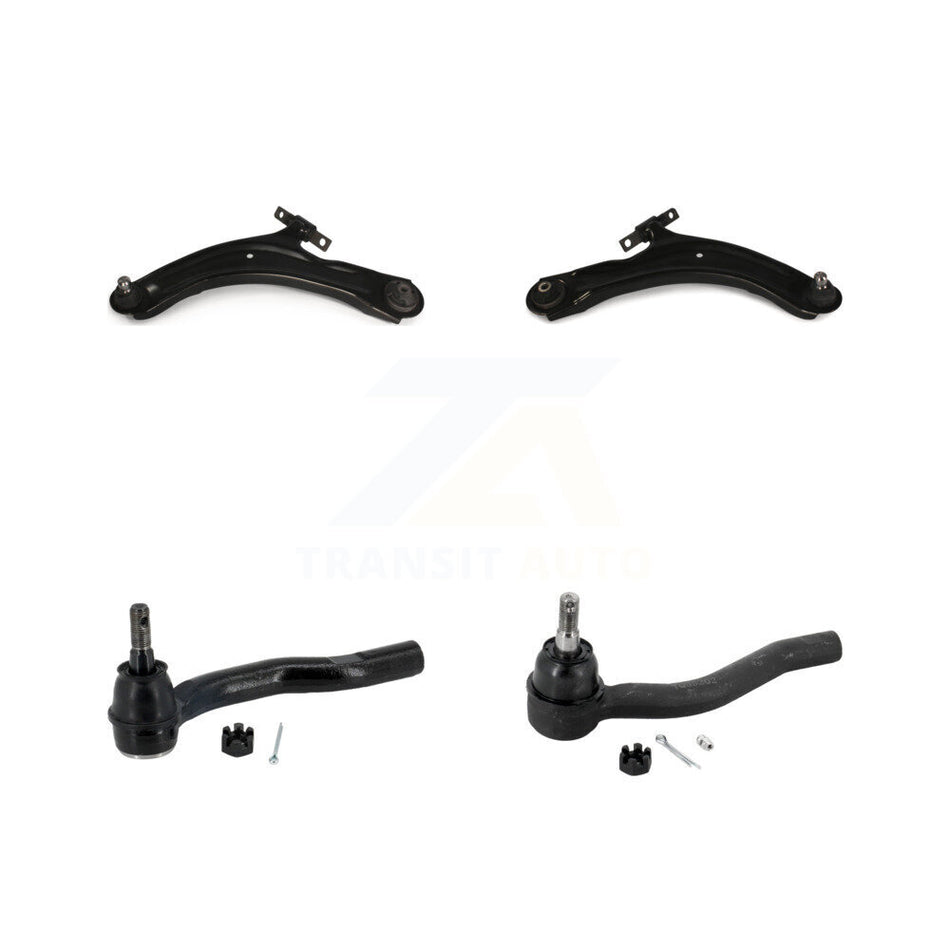 Front Control Arm And Tie Rod End Kit For Nissan 370Z Base Touring Without Sport Package K72-101501