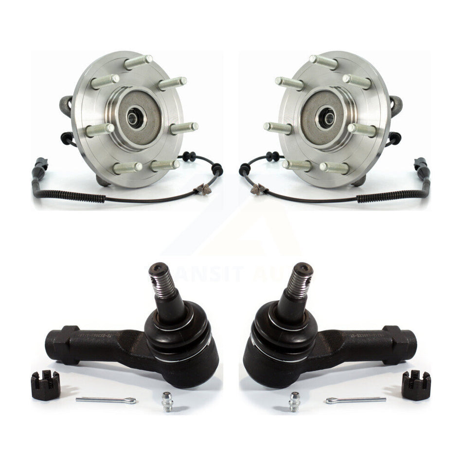 Front Wheel Bearing And Tie Rod End Kit For Ford F-150 K77-100171