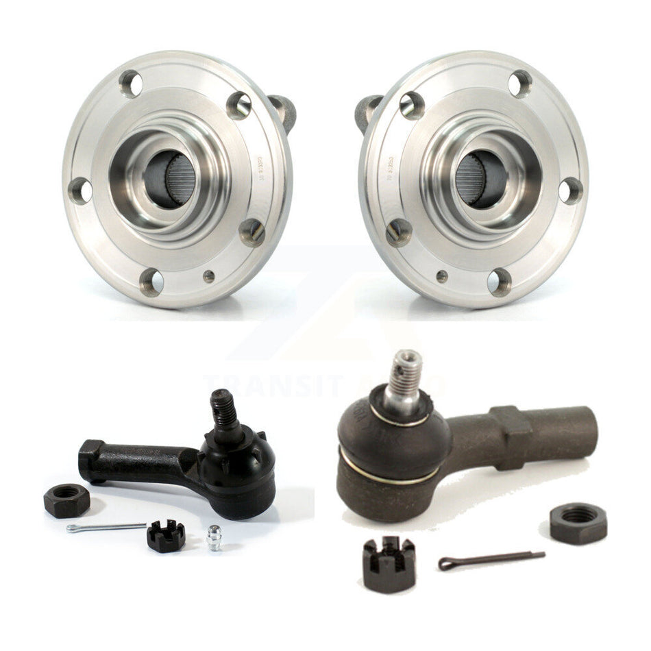 Front Wheel Bearing And Tie Rod End Kit For Volkswagen Jetta Golf City K77-100198
