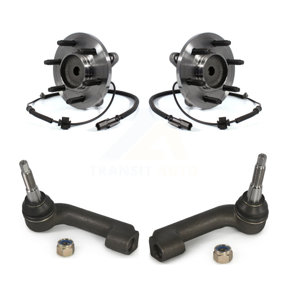 Front Wheel Bearing And Tie Rod End Kit For Ford F-150 Expedition Lincoln Navigator K77-100218