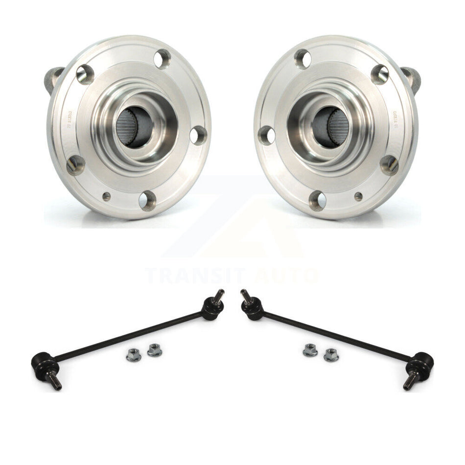 Front Hub Bearing Assembly And Link Kit For Volkswagen Jetta Passat Tiguan Beetle CC Audi Q3 GTI Eos Golf Rabbit A3 TT Quattro Limited R R32 City K77-100277