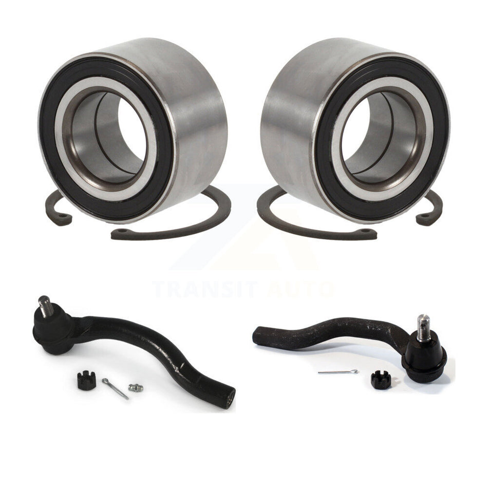 Front Wheel Bearing And Tie Rod End Kit For 2006-2011 Honda Civic Si K77-100570