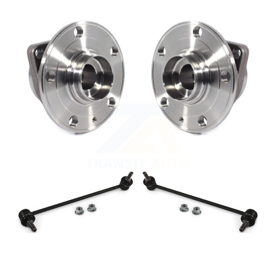 Front Hub Bearing Assembly And Link Kit For Volkswagen Tiguan Jetta GTI Golf Audi Alltrack SportWagen A3 R Q3 Arteon Quattro K77-100598