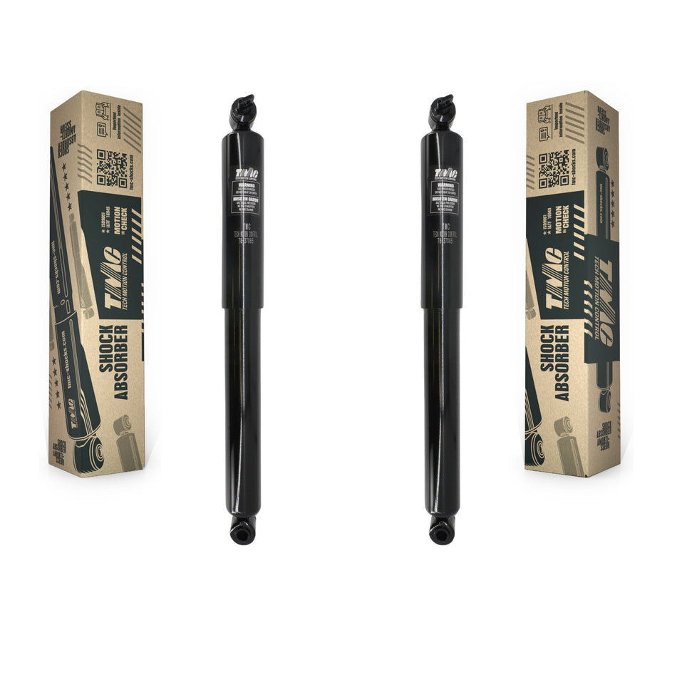 Rear Suspension Shock Absorber Pair For Chevrolet Tahoe Express 1500 GMC C1500 Suburban Yukon Savana C2500 K78-100266