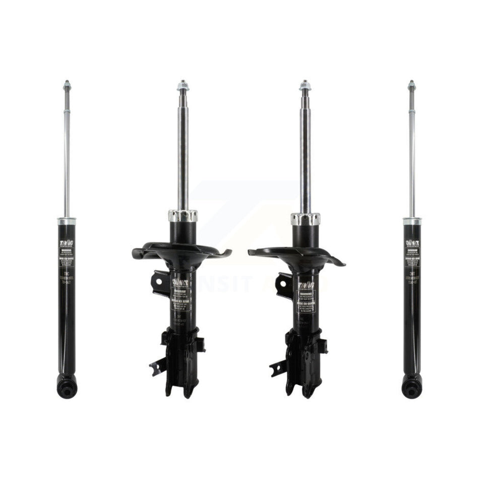 Front Rear Suspension Struts Shock Absorber Kit For 2006-2011 Hyundai Accent Kia Rio Rio5 K78-100988