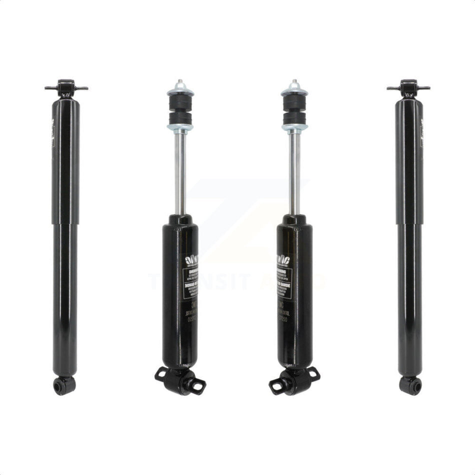 Front Rear Shock Absorbers Kit For Chevrolet Express 2500 GMC Savana Without 8600 Lb GVW K78-101058