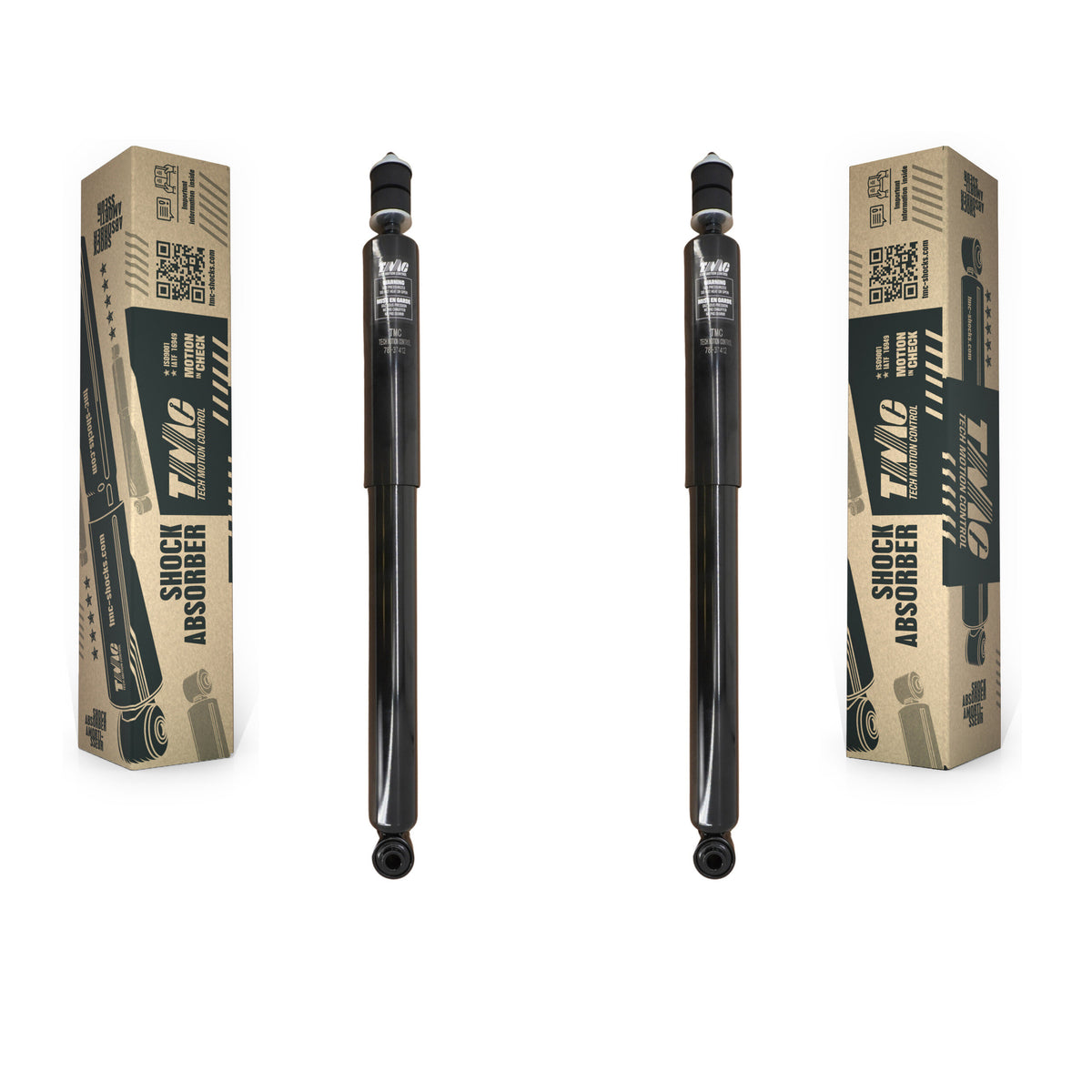 Rear Suspension Shock Absorbers Pair For 2019-2025 Ram 1500 Without Off Road Package K78-101205