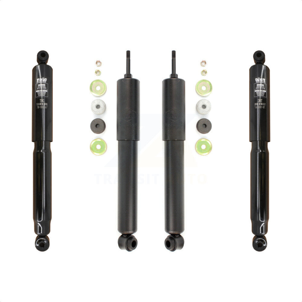 Front Rear Shock Absorbers Kit For 2017-2022 Ford F-350 Super Duty Cab & Chassis with RWD K78-101236