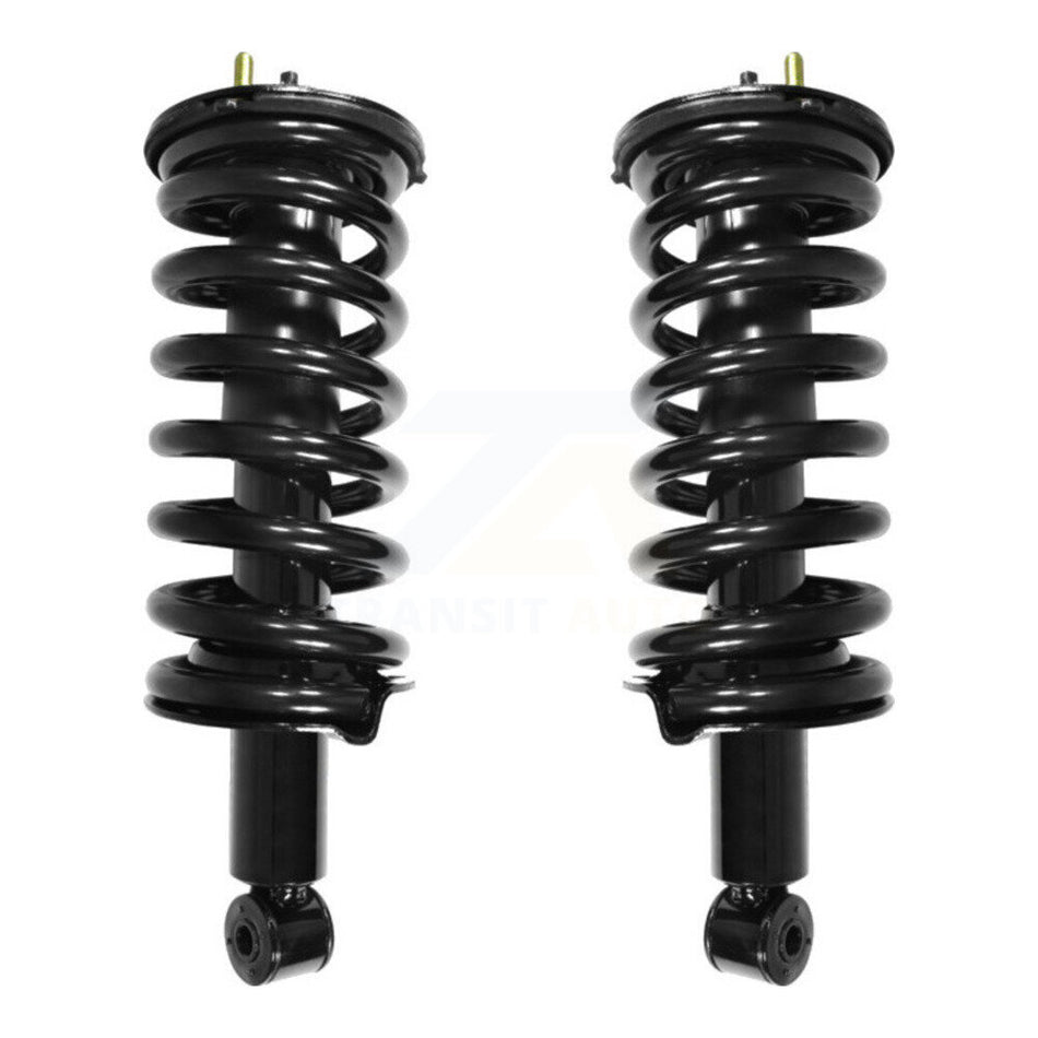 Front Complete Suspension Shocks Strut And Coil Spring Mount Assemblies Pair For Nissan Titan Armada Infiniti QX56 Pathfinder INFINITI TITAN Excludes Rear Wheel Drive 4WD K78A-100033