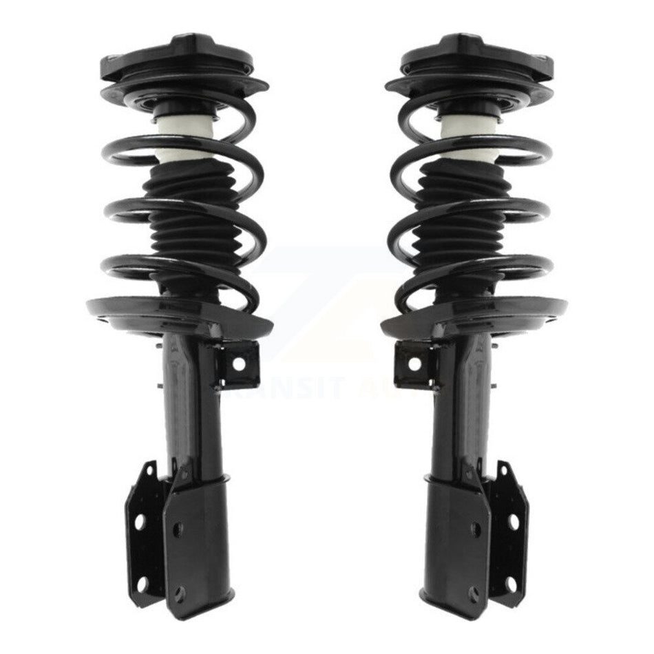 Front Complete Suspension Shocks Strut And Coil Spring Mount Assemblies Pair For Mercedes-Benz C300 C250 C350 C230 Excludes Rear Wheel Drive; W204 Chassis AWD K78A-100042