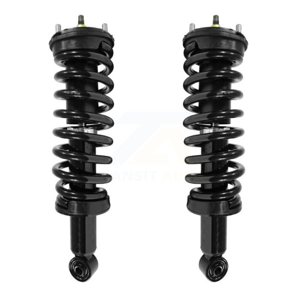 Front Complete Shocks Strut & Coil Spring Pair For 2004-2012 Chevrolet Colorado GMC Canyon Excludes 17" Wheels 18" All Wheel Drive Vehicles with Torsion Bar RWD K78A-100046