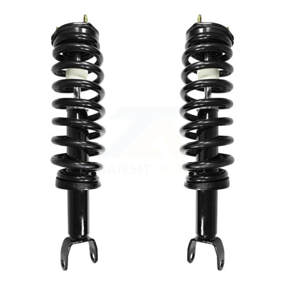 Front Complete Shocks Strut & Coil Spring Pair For 2006-2008 Dodge Ram 1500 Standard Cab Pickup Crew with 4WD Excludes Rear Wheel Drive TRX4 Models SRT-10 K78A-100050