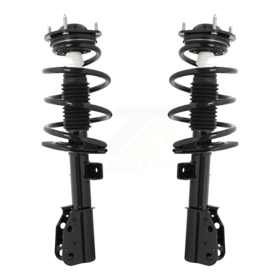 Front Complete Suspension Shocks Strut And Coil Spring Mount Assemblies Pair For Chevrolet Traverse GMC Acadia Buick Enclave Limited K78A-100052