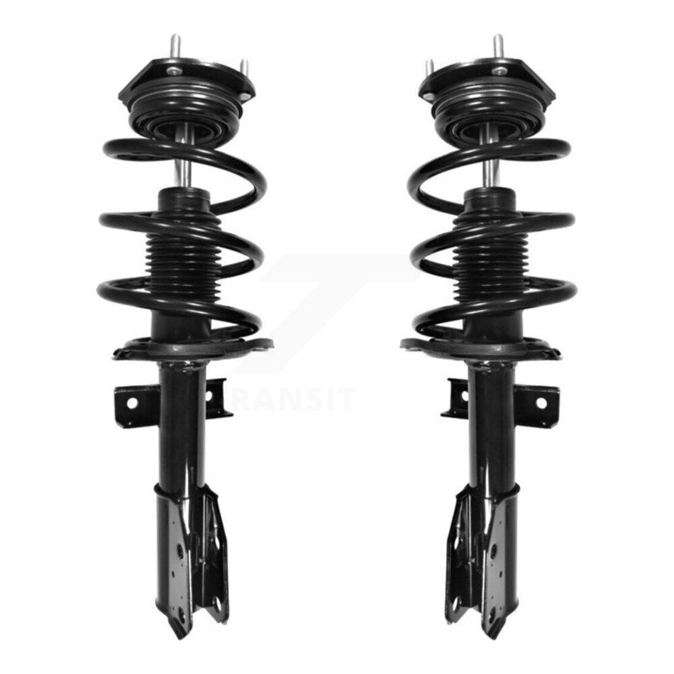 Front Complete Suspension Shocks Strut And Coil Spring Mount Assemblies Pair For GMC Acadia Chevrolet Traverse Buick Enclave Saturn Outlook K78A-100053