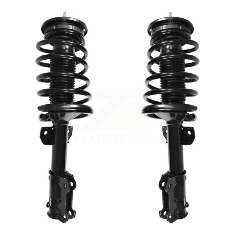 Front Complete Suspension Shocks Strut And Coil Spring Mount Assemblies Pair For 2005-2010 Ford Mustang Excludes Performance K78A-100062