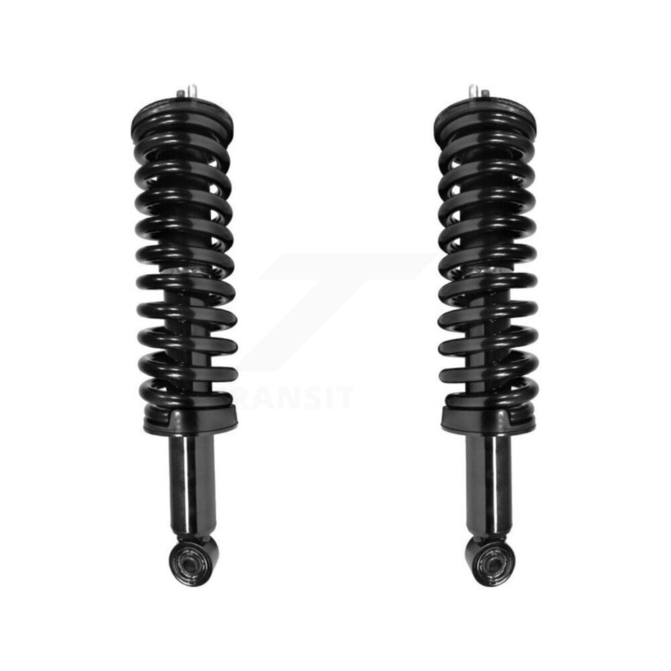 Front Complete Suspension Shocks Strut And Coil Spring Mount Assemblies Kit For Toyota Tacoma Excludes TRD Models; Fits All Wheel Drive Rear Pre-Runner K78A-100073