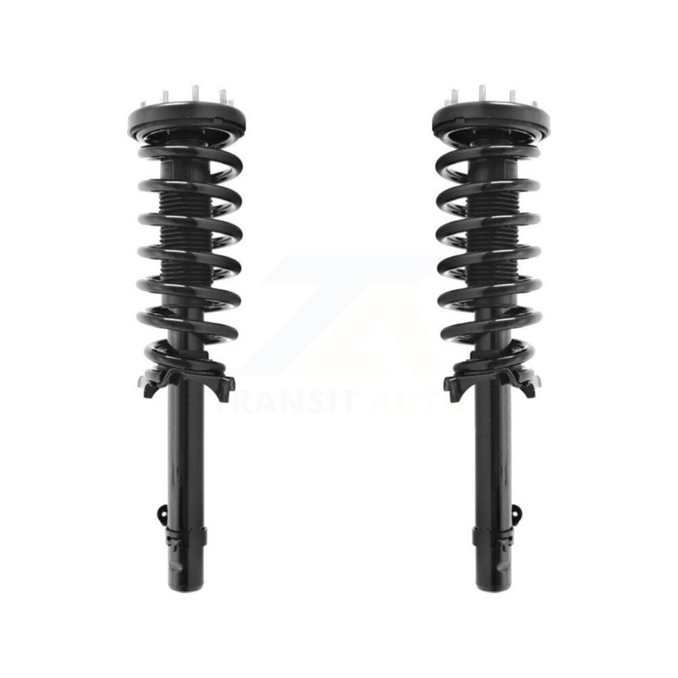 Front Complete Suspension Shocks Strut And Coil Spring Mount Assemblies Kit For 2008-2012 Honda Accord Sedan with 3.5L Excludes all Four Cylinder Models V6 Coupe K78A-100100