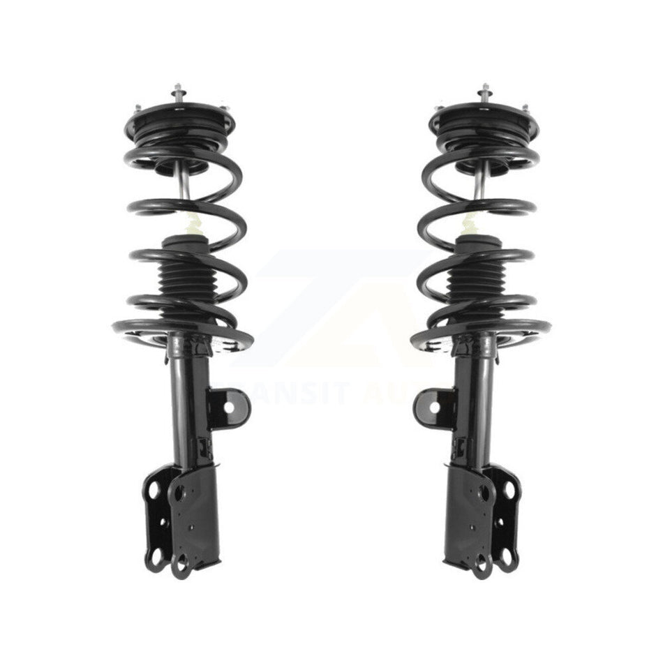 Front Complete Suspension Shocks Strut And Coil Spring Mount Assemblies Kit For 2013-2019 Ford Taurus Limited SE SEL with 3.5L Excludes SHO Police Models 4 Cylinder Engine K78A-100130