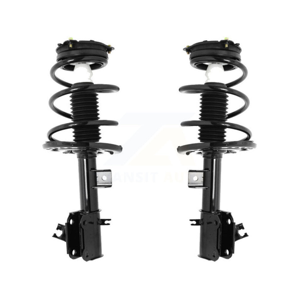 Front Complete Suspension Shocks Strut And Coil Spring Mount Assemblies Kit For 2013-2018 Nissan Altima Sedan with FWD 2.5L Excludes Coupe V6 Engine K78A-100149