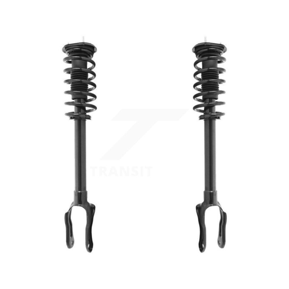 Front Complete Suspension Shocks Strut And Coil Spring Mount Assemblies Kit For 2011-2015 Dodge Durango Excludes V8 Models; Models With Nivomat K78A-100184