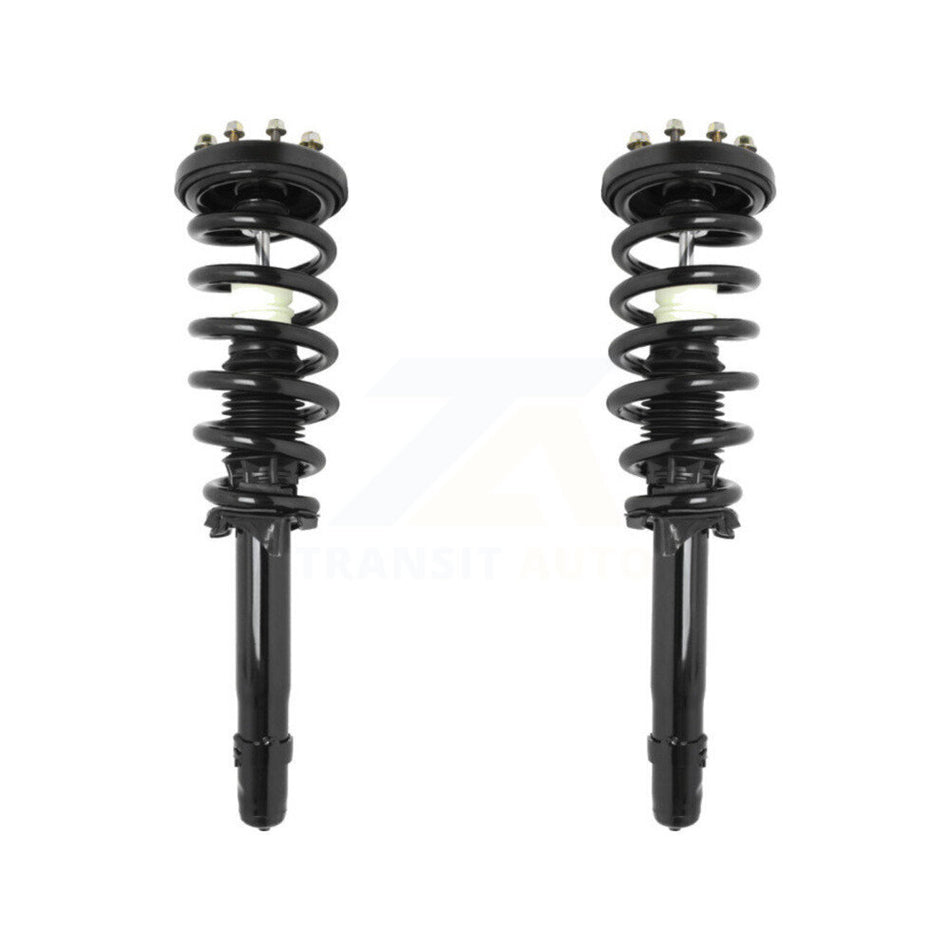 Front Complete Suspension Shocks Strut And Coil Spring Mount Assemblies Kit For 2009-2014 Acura TL AWD Excludes Wheel Drive K78A-100186