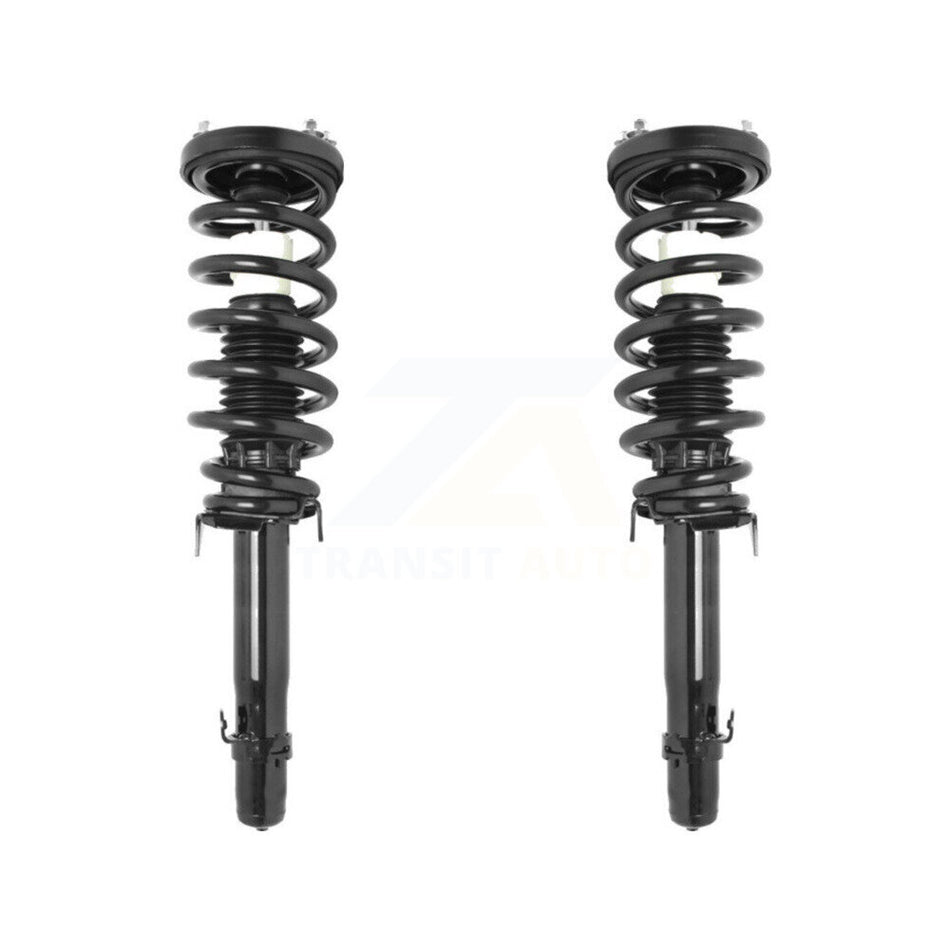 Front Complete Suspension Shocks Strut And Coil Spring Mount Assemblies Kit For 2009-2014 Acura TL FWD Excludes All Wheel Drive K78A-100187