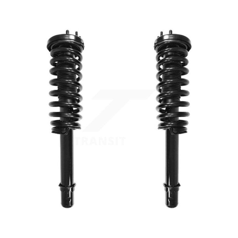 Front Complete Suspension Shocks Strut And Coil Spring Mount Assemblies Kit For 2003-2007 Honda Accord Excludes Hybrid K78A-100192