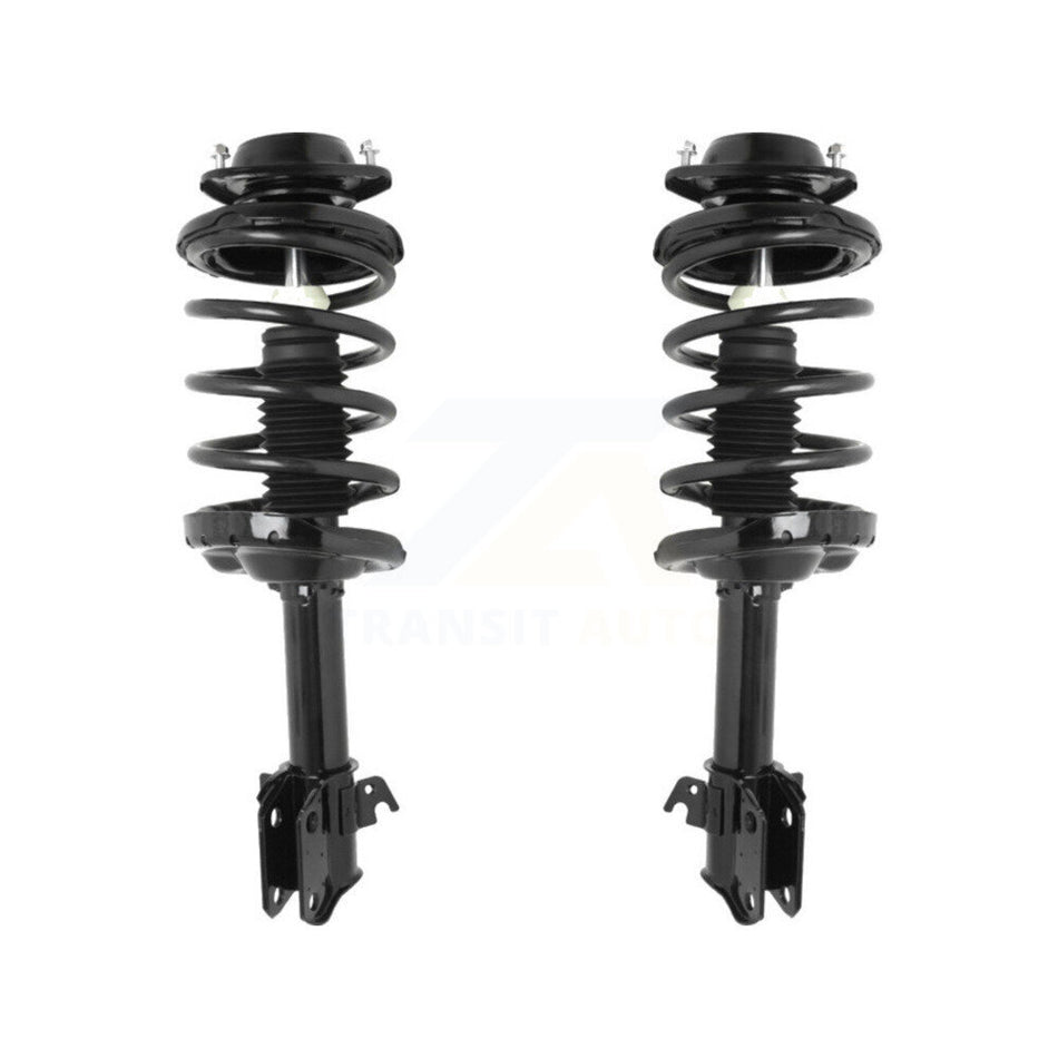 Front Complete Suspension Shocks Strut And Coil Spring Mount Assemblies Kit For 2010-2012 Subaru Outback Excludes Manual Transmission K78A-100204