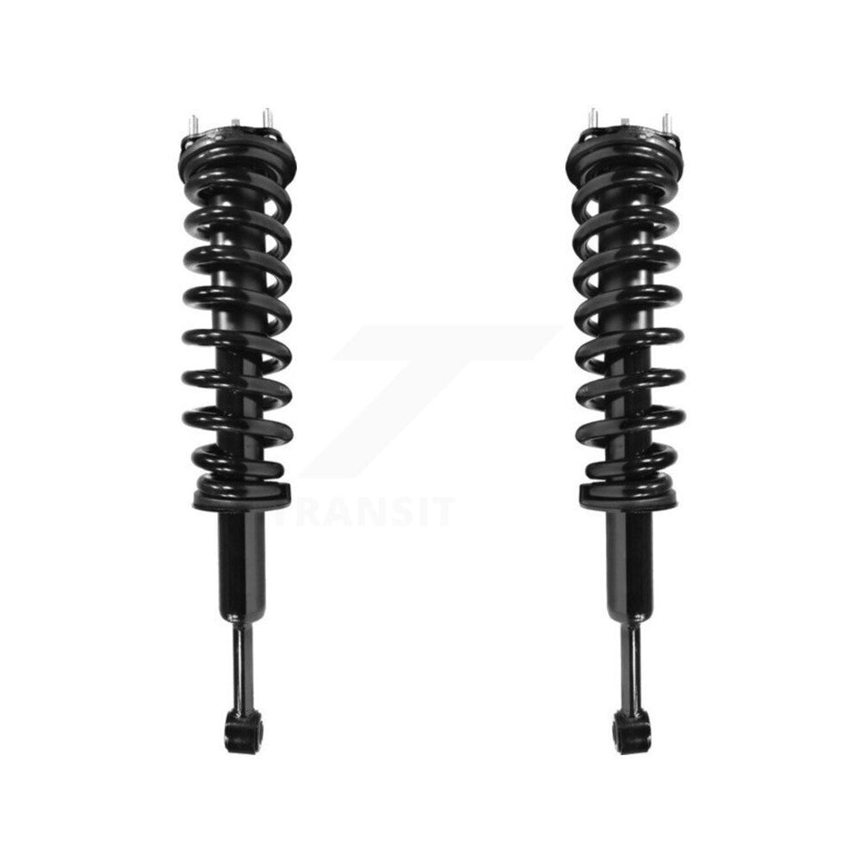 Front Complete Suspension Shocks Strut And Coil Spring Mount Assemblies Kit For 2007-2020 Toyota Tundra Excludes TRD Package K78A-100206