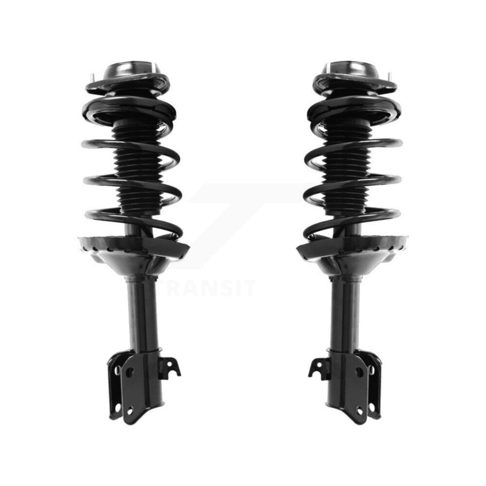 Front Complete Suspension Shocks Strut And Coil Spring Mount Assemblies Kit For 2006-2008 Subaru Forester Excludes load leveling suspension K78A-100208