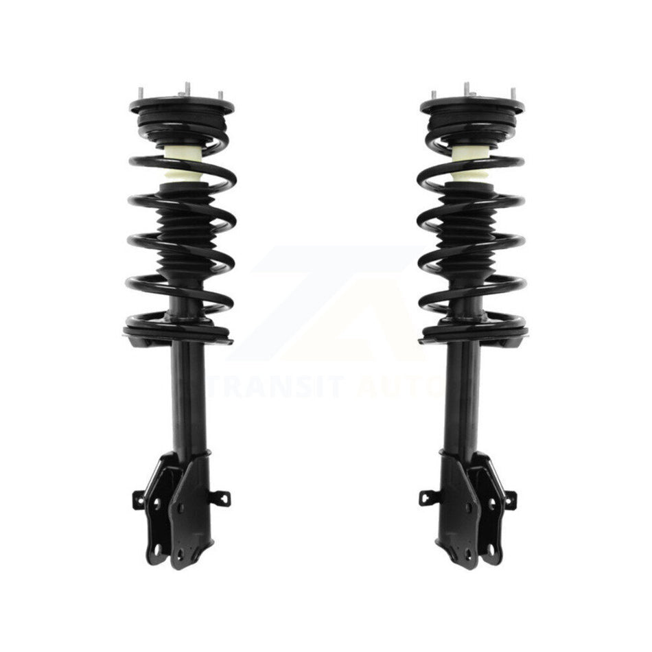 Front Complete Suspension Shocks Strut And Coil Spring Mount Assemblies Kit For 2007-2010 Ford Edge Lincoln MKX K78A-100222