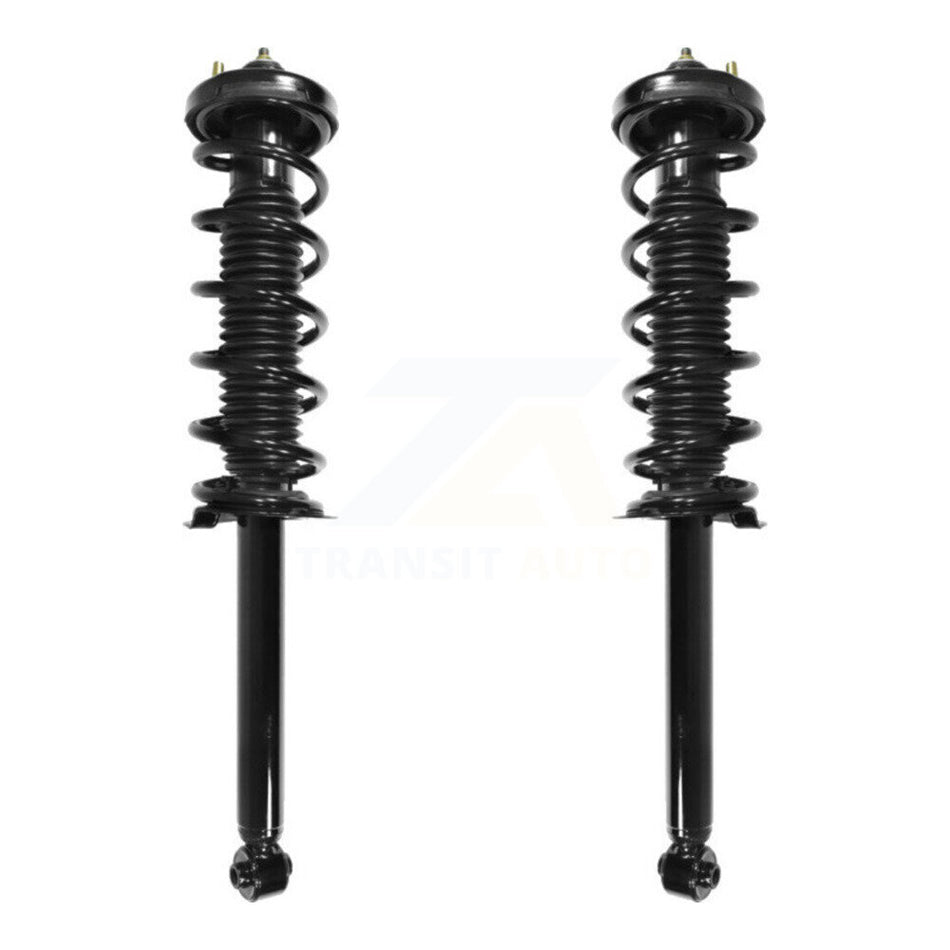 Rear Complete Suspension Shocks Strut And Coil Spring Mount Assemblies Pair For Honda Accord Acura TL K78A-100229