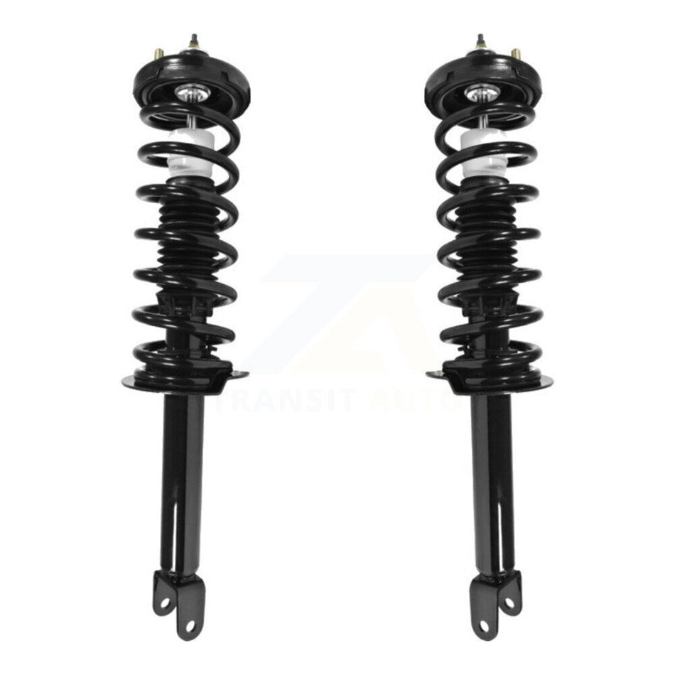Rear Complete Suspension Shocks Strut And Coil Spring Mount Assemblies Pair For 2008-2012 Honda Accord K78A-100238