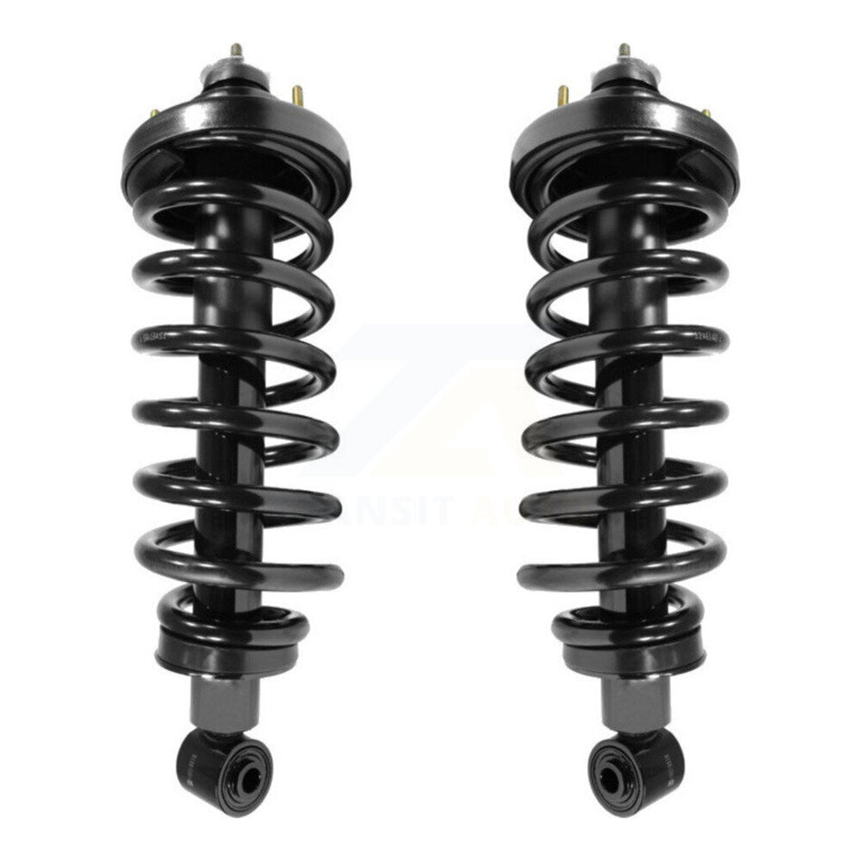 Rear Complete Suspension Shocks Strut And Coil Spring Mount Assemblies Pair For 2006-2010 Ford Explorer Mercury Mountaineer K78A-100248