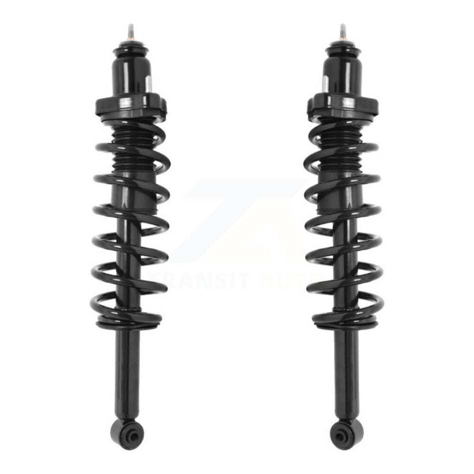 Rear Complete Suspension Shocks Strut And Coil Spring Mount Assemblies Pair For 2009-2010 Dodge Journey K78A-100251