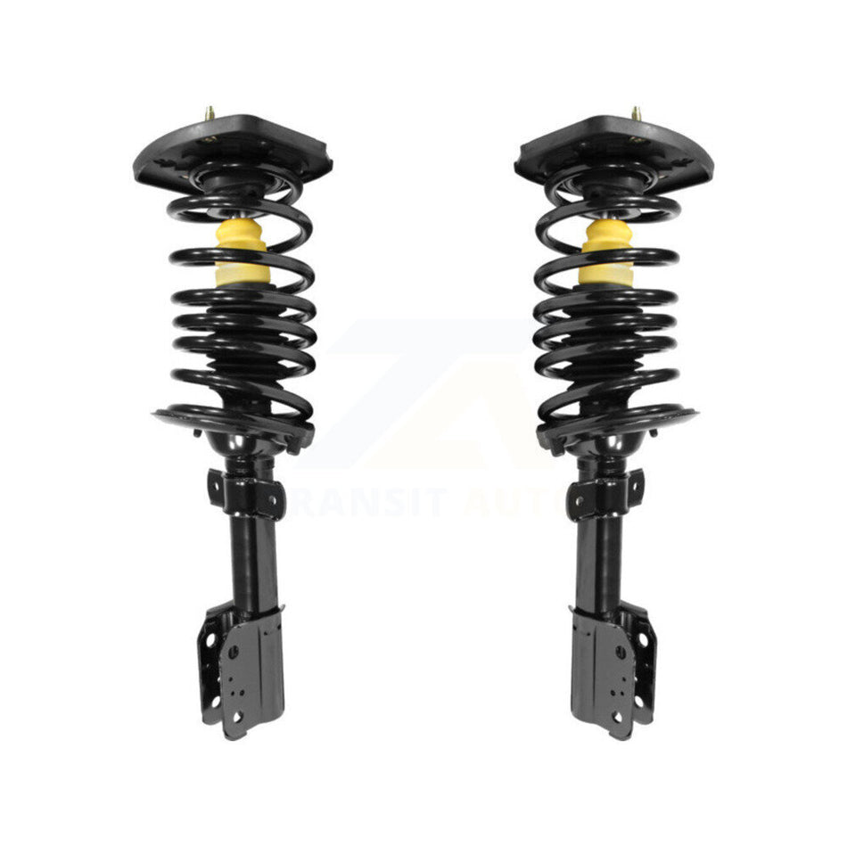 Rear Complete Suspension Shocks Strut And Coil Spring Mount Assemblies Kit For Chevrolet Impala Pontiac Grand Prix Buick LaCrosse Allure Excludes 17" 18" Wheels Police Taxi K78A-100280