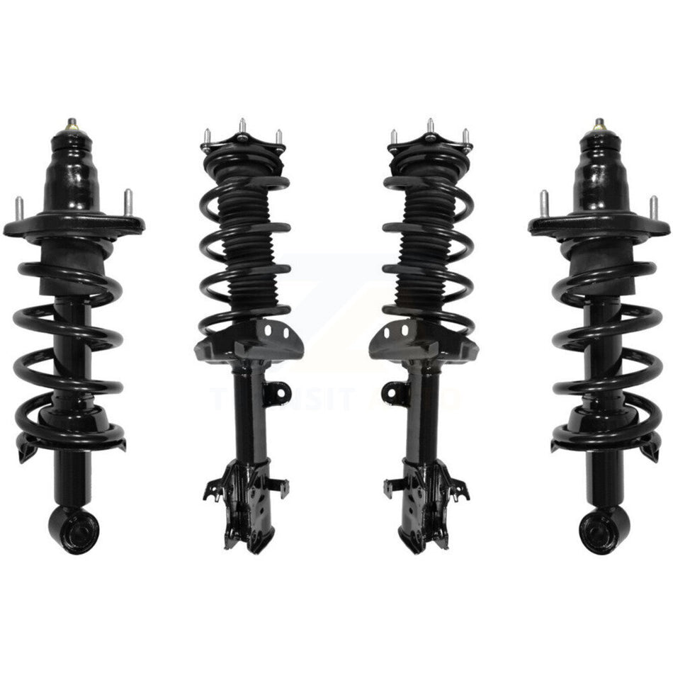 Front Rear Complete Suspension Shocks Strut And Coil Spring Mount Assemblies Kit For 2007-2011 Honda CR-V K78A-100297