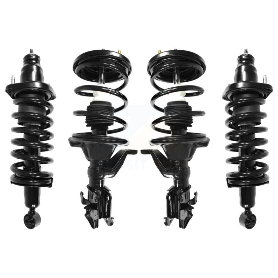 Front Rear Complete Suspension Shocks Strut And Coil Spring Mount Assemblies Kit For Honda Civic Acura EL K78A-100298