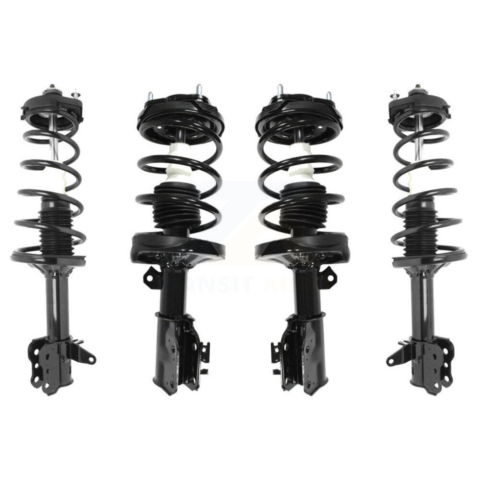Front Rear Complete Suspension Shocks Strut And Coil Spring Mount Assemblies Kit For Mazda Protege Protege5 K78A-100301
