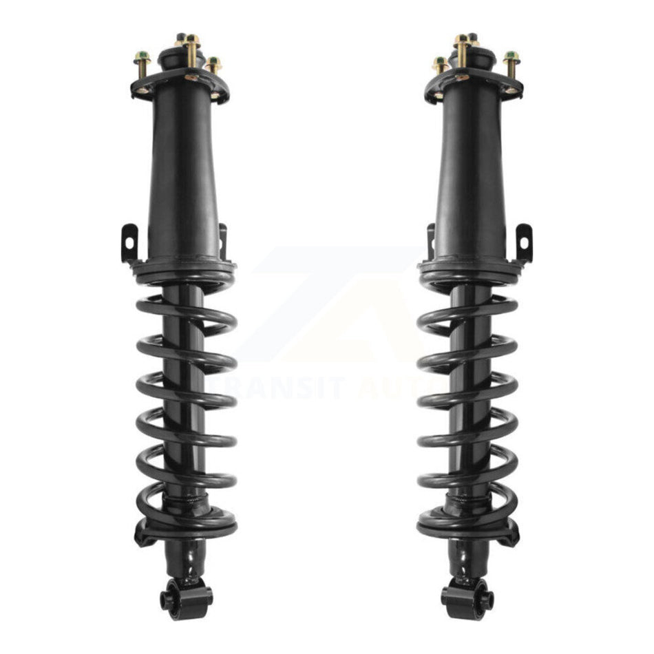 Rear Complete Shocks Strut And Coil Spring Mount Assemblies Pair For Lexus IS250 IS350 Excludes Wheel Drive Convertible Models With Sport Suspension Sedan with AWD K78A-100321