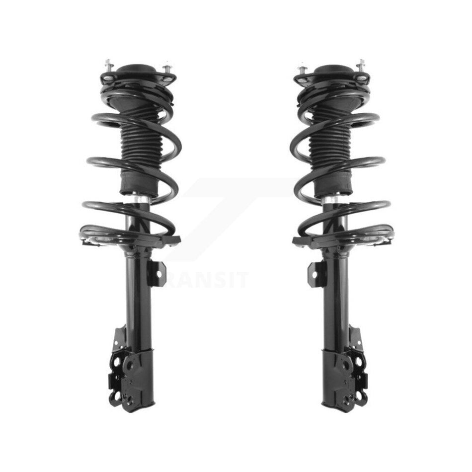 Front Complete Suspension Shocks Strut And Coil Spring Mount Assemblies Kit For 2011-2019 Toyota Sienna AWD Excludes Wheel Drive K78A-100333