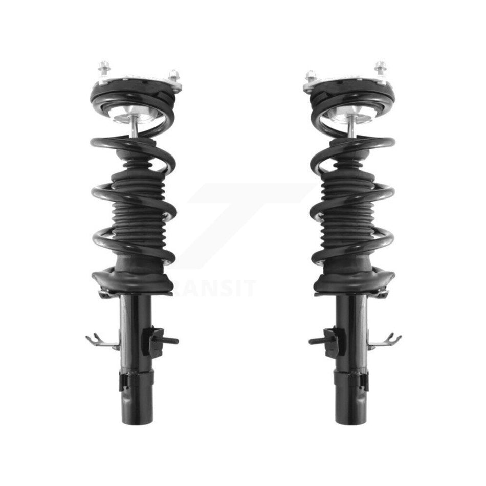 Front Complete Suspension Shocks Strut And Coil Spring Mount Assemblies Kit For Infiniti G37 Q60 INFINITI Excludes Rear Wheel Drive Sedan Models Coupe with AWD K78A-100334