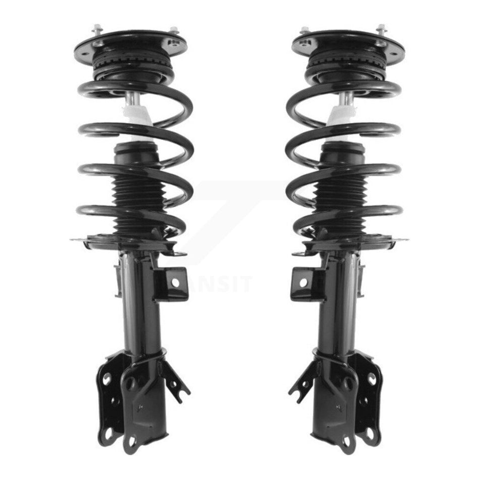 Front Complete Suspension Shocks Strut And Coil Spring Mount Assemblies Pair For Ford Fusion K78A-100345