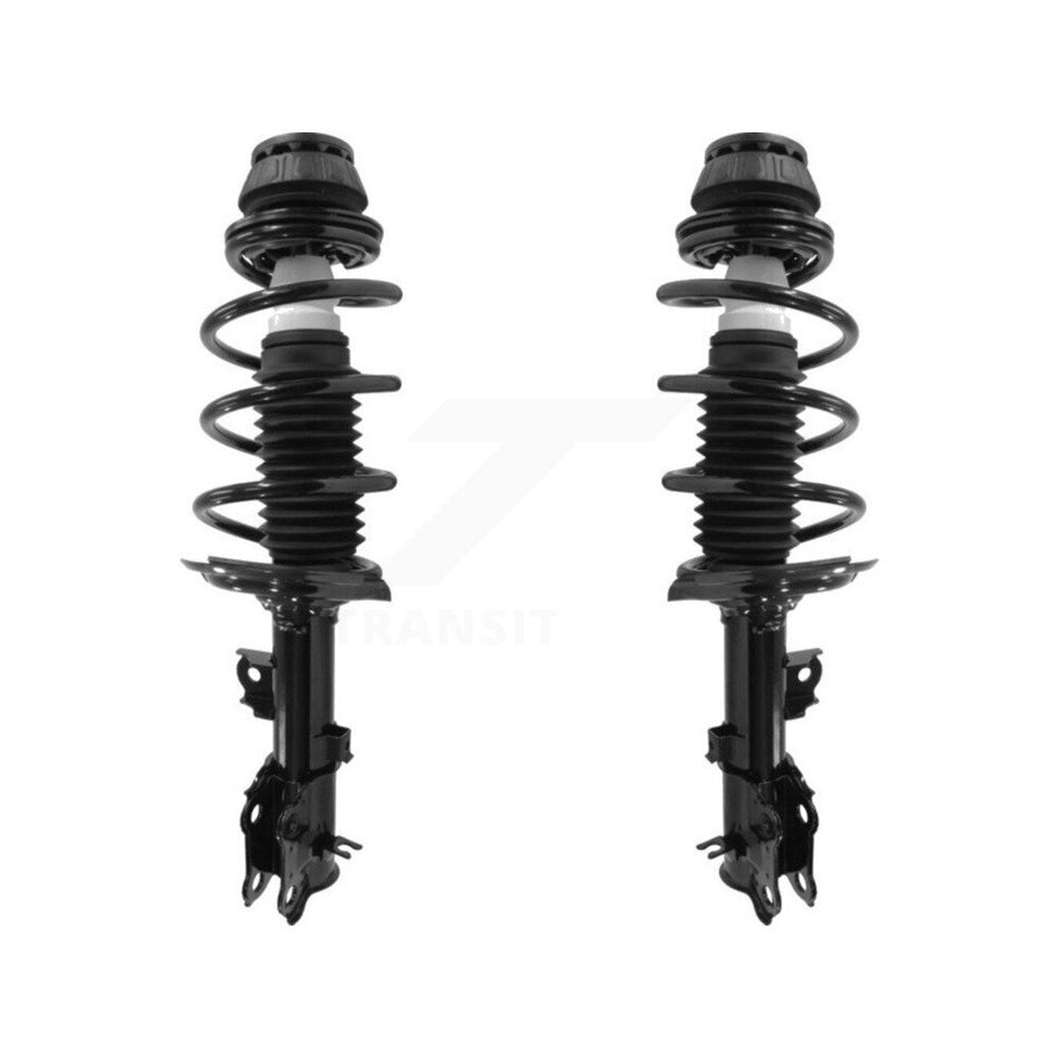 Front Complete Suspension Shocks Strut And Coil Spring Mount Assemblies Kit For 2012-2017 Hyundai Accent Kia Rio K78A-100360